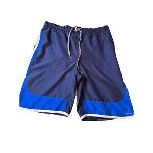 Nike Men's Swim Trunks  - Size Medium  blue Athlete Active Summer Preppy